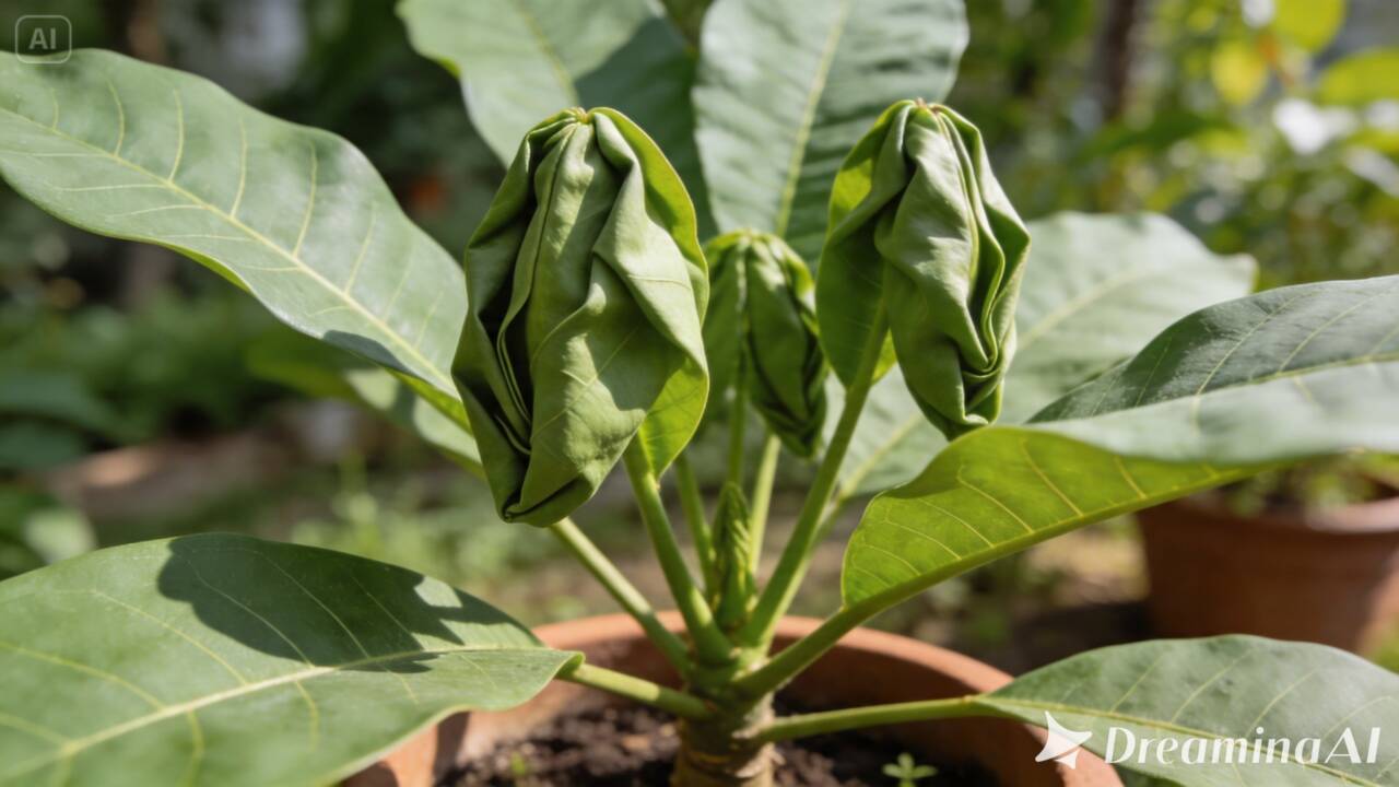 Os folíolos da árvore-da-chuva podem se fechar diante de mudanças no ambiente. Veja como a luz influencia esse comportamento natural da planta.