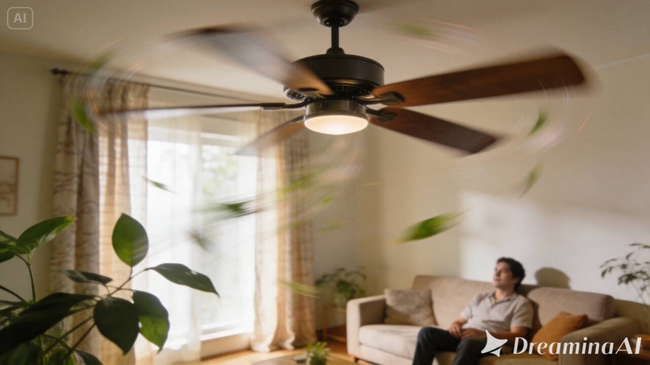 O ventilador de teto realmente esfria o quarto? Entenda como o aparelho funciona e quais medidas ajudam a melhorar o conforto em dias quentes.