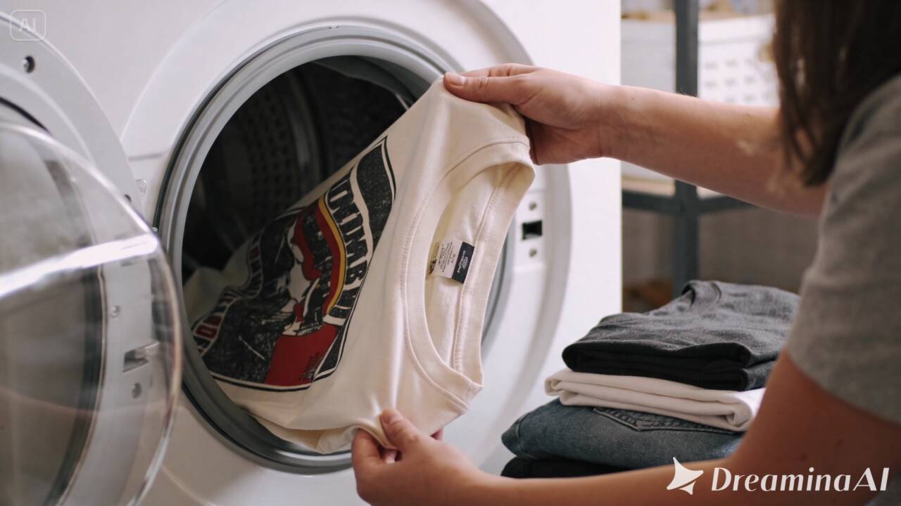 Um hábito simples antes de colocar a camiseta na máquina pode ajudar a conservar a estampa. Veja como lavar a peça e evitar desgaste prematuro.