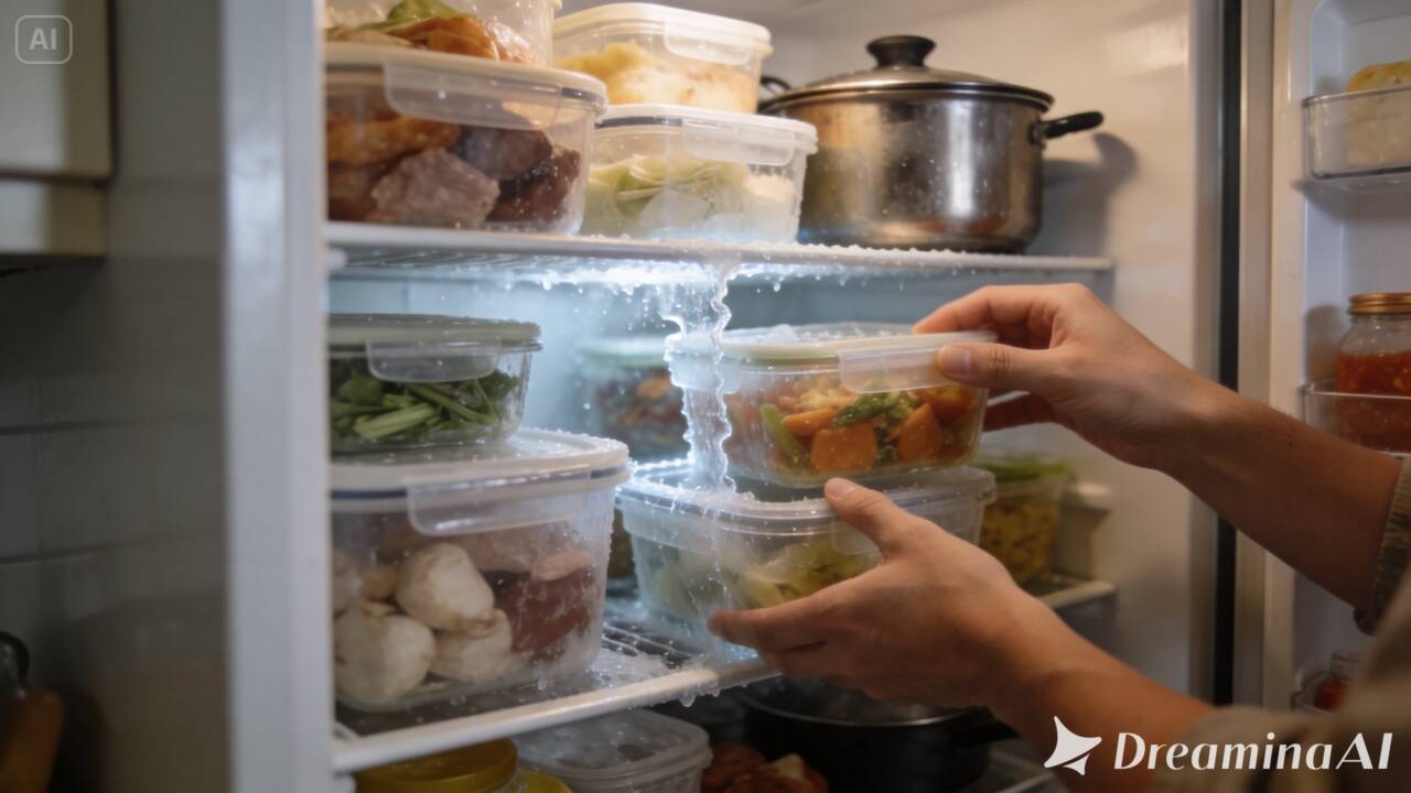 Uma geladeira muito cheia pode bloquear passagens de ar e favorecer diferenças de temperatura. Entenda como organizar os alimentos de forma mais adequada.