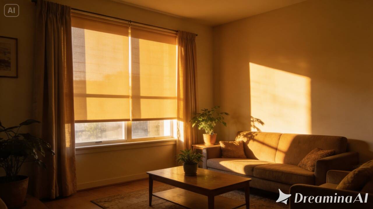 Veja por que o sol da tarde pode aumentar a temperatura do ambiente e entenda como cortinas e persianas ajudam a limitar o ganho de calor.
