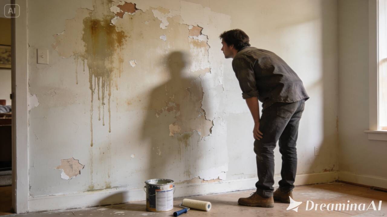 Pintar uma parede úmida pode não resolver o problema. Entenda como infiltração, condensação e outros fatores podem afetar o acabamento.