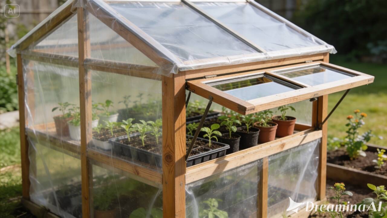 Antes que o clima prejudique as mudas, veja como criar uma pequena estufa temporária para protegê-las sem bloquear a luz ou comprometer a ventilação.