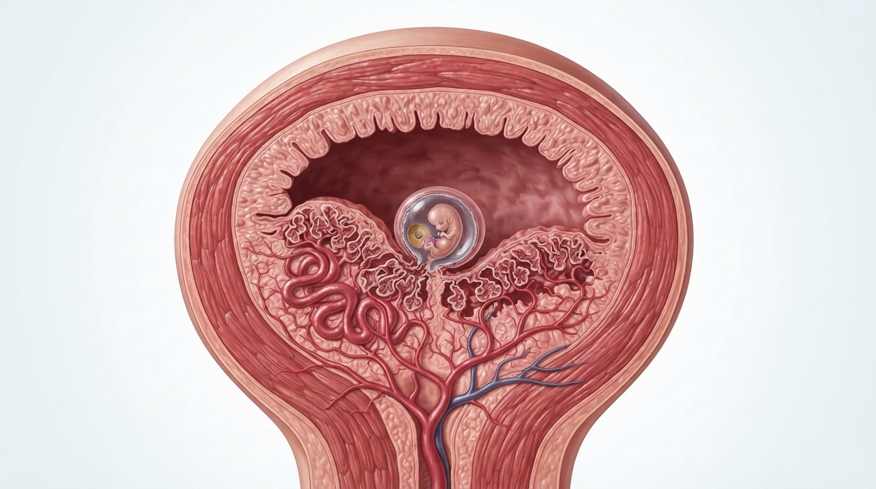 Logo após a fecundação inicial, o embrião viaja pelas tubas uterinas até alcançar a cavidade uterina principal