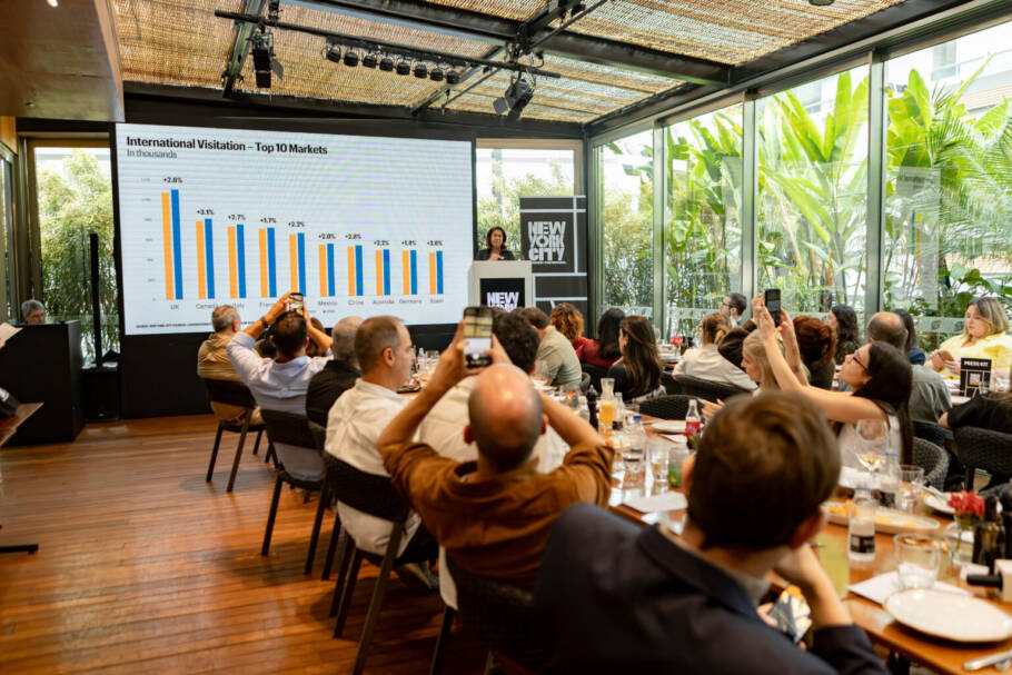 A NYC Tourism reuniu jornalistas e criadores de conteúdo para apresentar as novidades de Nova York
