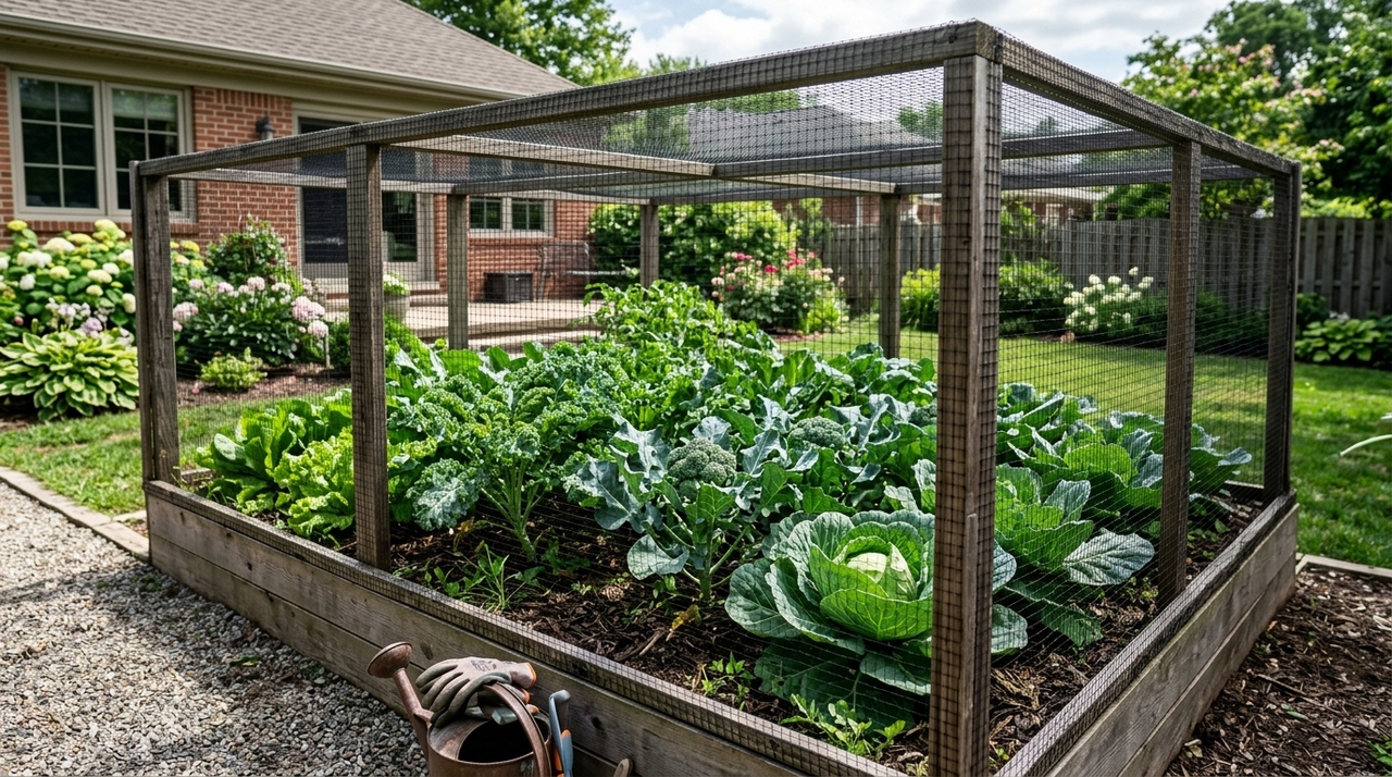 O conceito de gaiola para cultivo baseia-se na criação de um escudo protetor que envolve completamente o espaço das plantas.