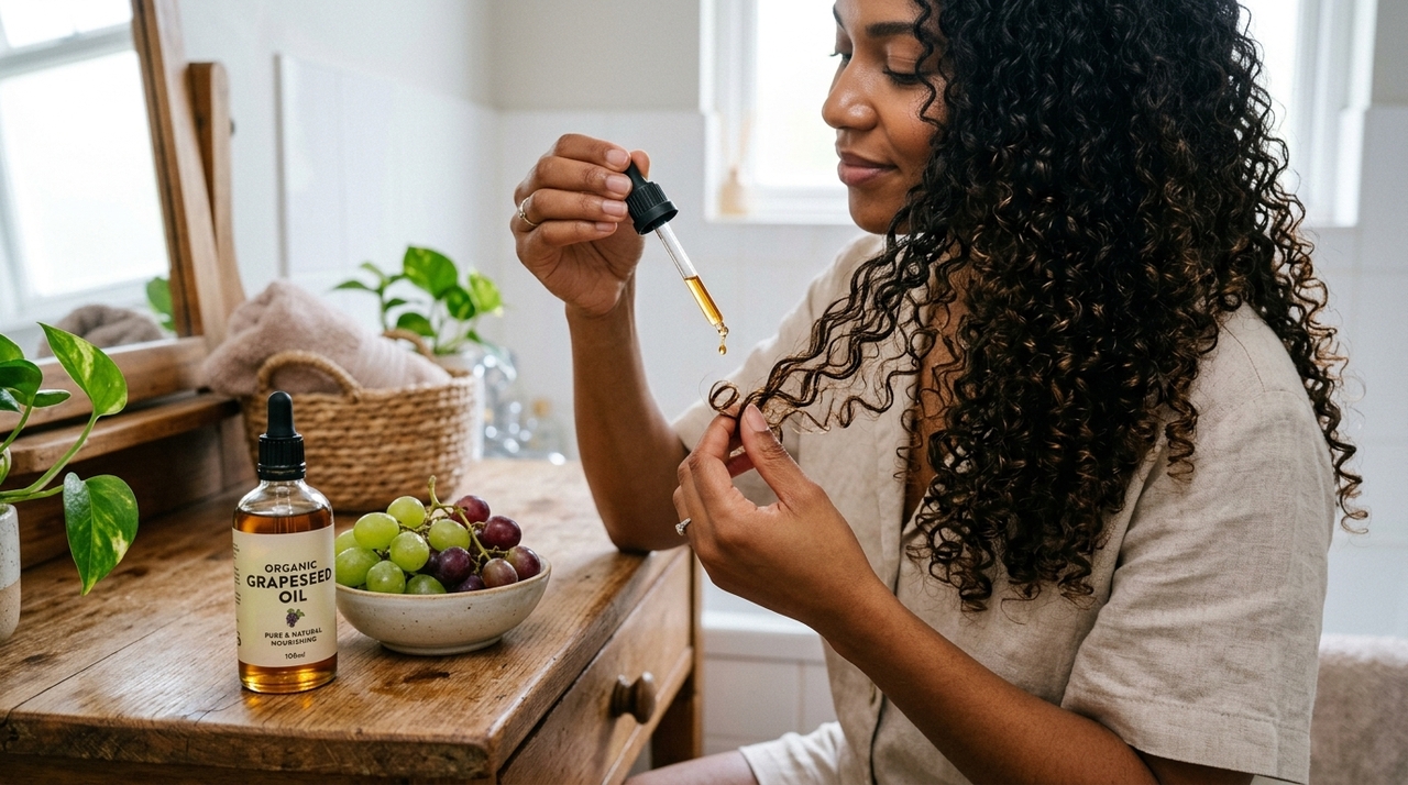 O produto é extraído das pequenas sementes descartadas durante o processamento das uvas.