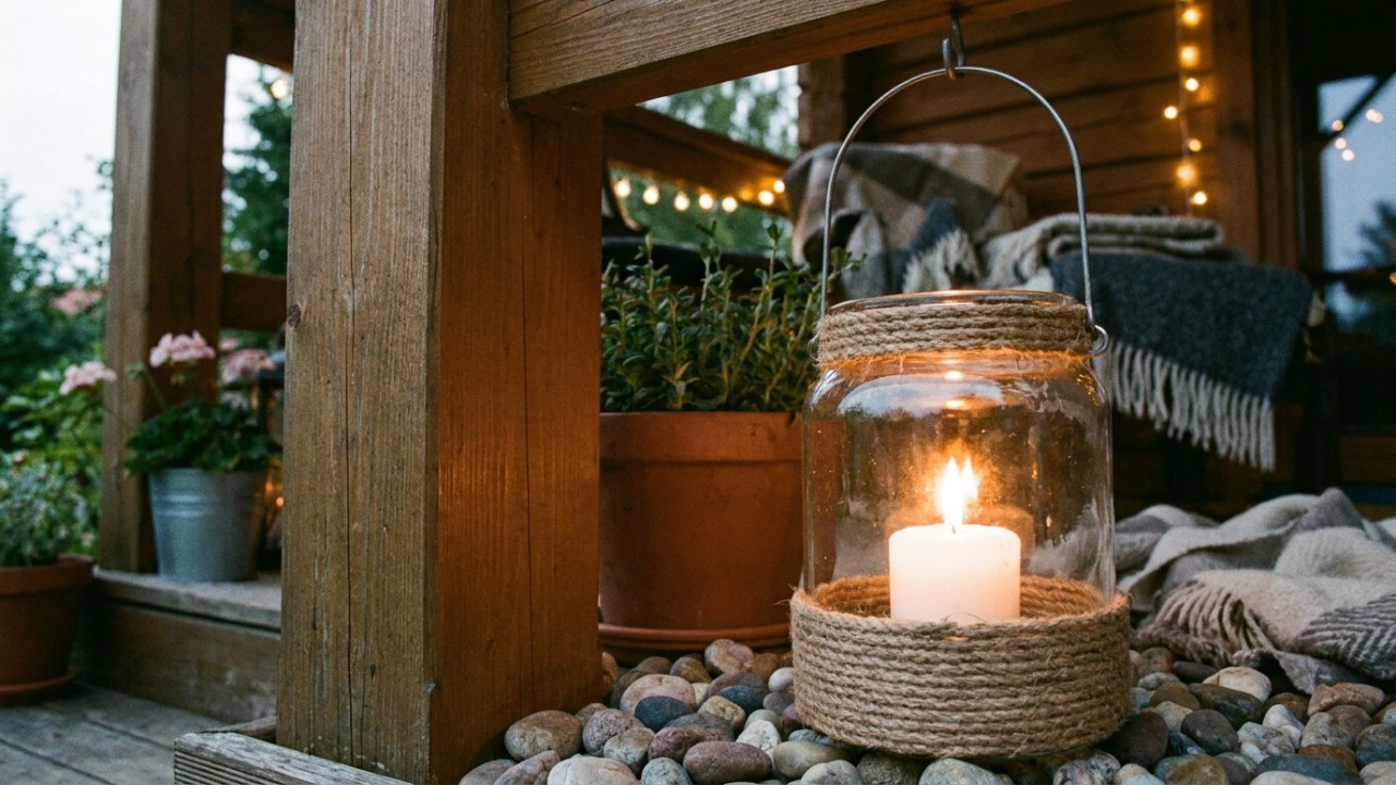 A reutilização criativa de recipientes une sustentabilidade e bom gosto na decoração da casa.