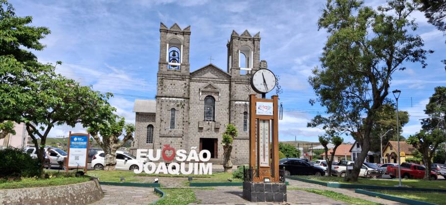 Igreja da Matriz, em São Joaquim