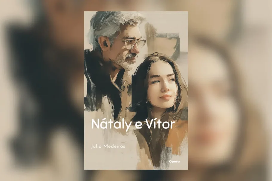 Em “Nátaly e Vítor”, um vínculo inesperado desafia as fronteiras entre o espiritual e o humano (Imagem: Reprodução digital | Ópera Editorial)