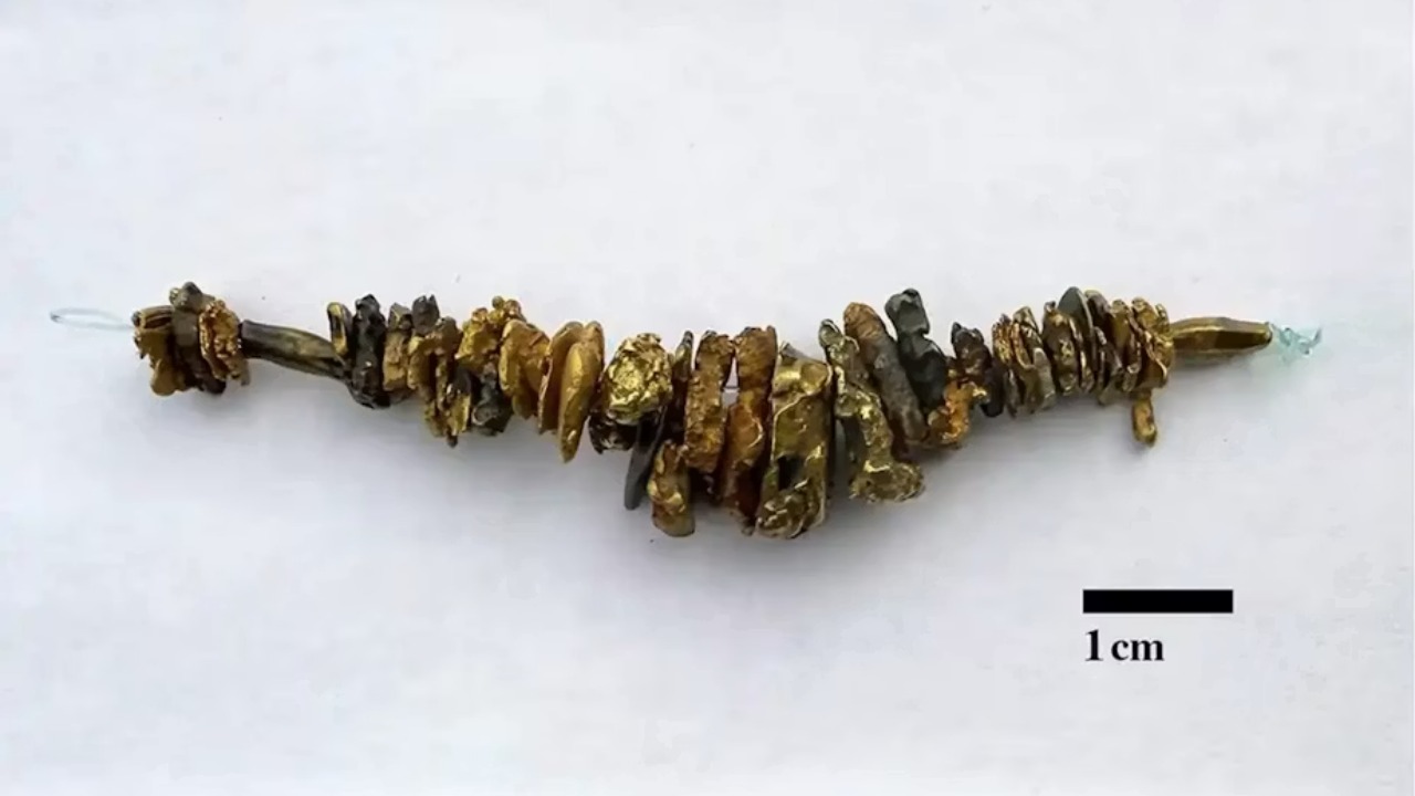 Naufrágio de 1717 preservou artefatos de ouro no fundo do mar.