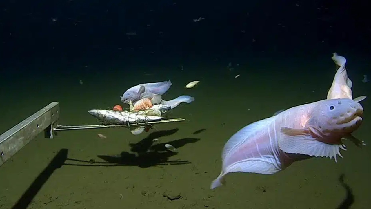 Pequeno peixe-caracol estabelece recorde histórico de profundidade em oceanos abertos.