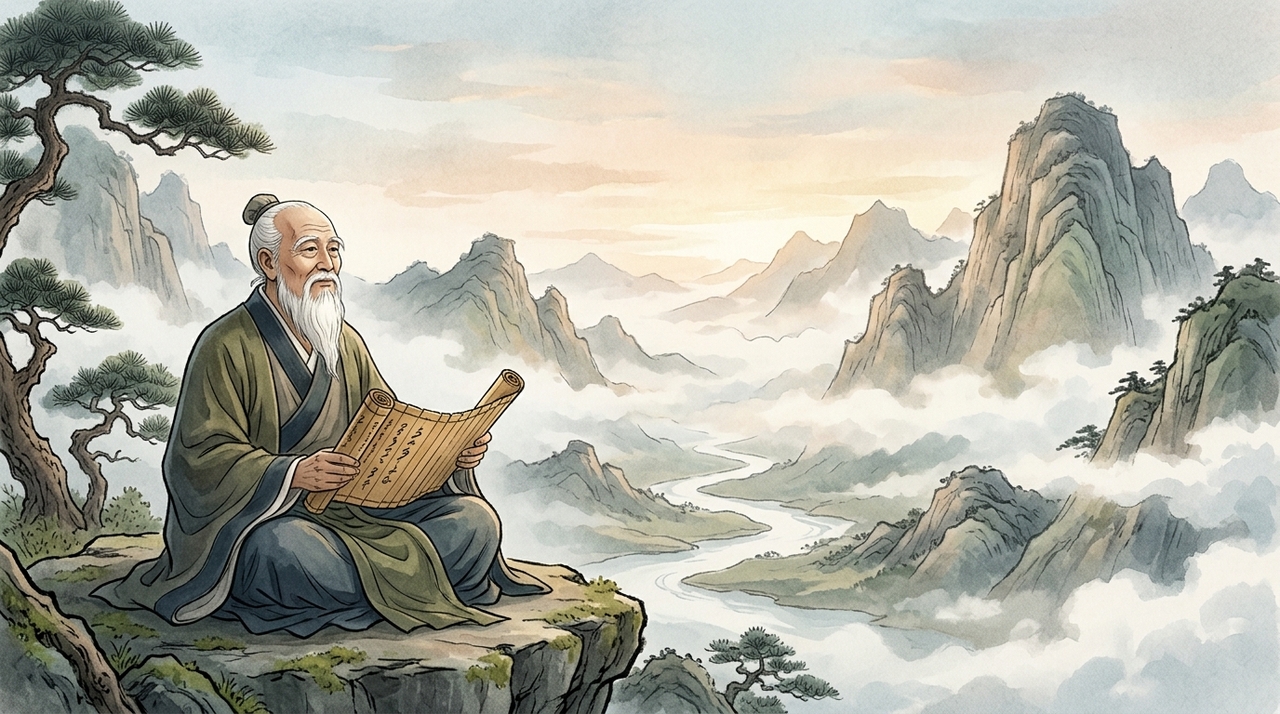 A reflexão aparece no capítulo 33 do Tao Te Ching