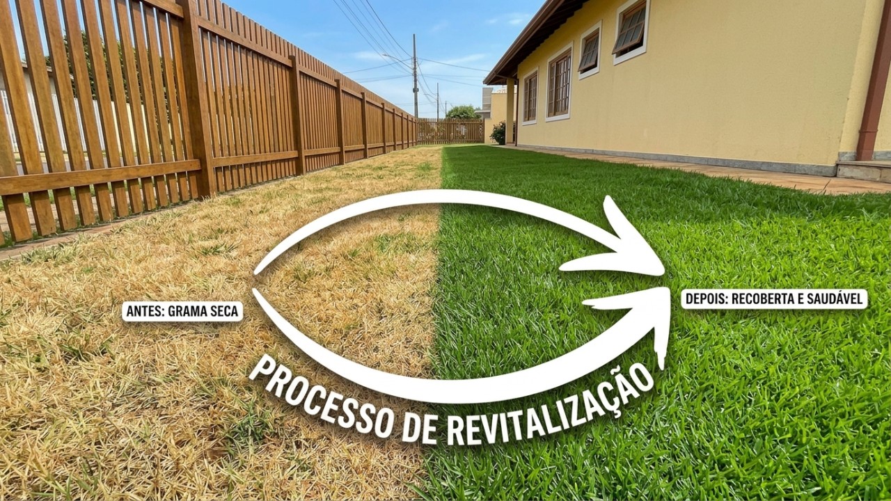 Compreender os mecanismos de sobrevivência da vegetação é essencial para recuperar o gramado após períodos de seca.