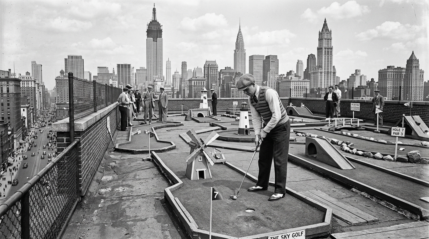 A popularização ganhou força no fim dos anos 1920, quando sistemas de piso artificial permitiram construir pistas longe de gramados tradicionais.