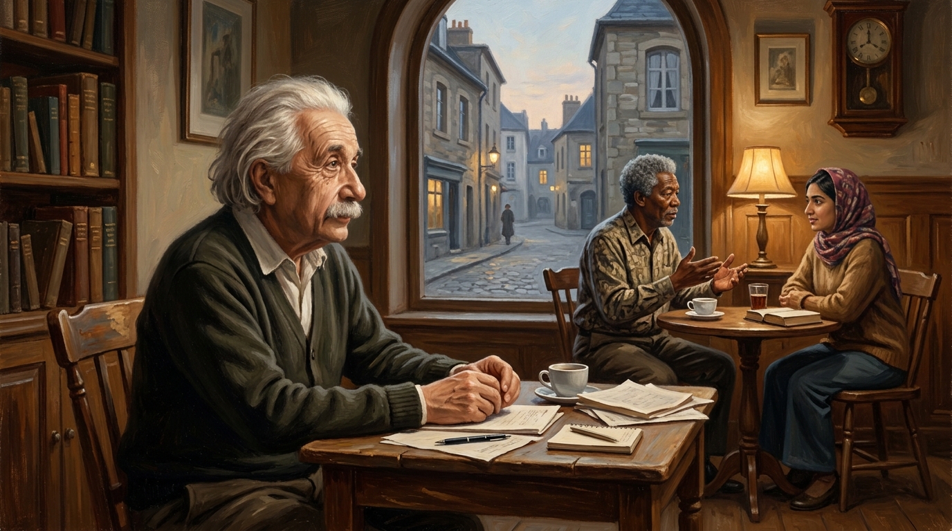 Einstein viveu em um período marcado por guerras, perseguições, nacionalismos extremos e pelo uso crescente da ciência em decisões políticas e militares.