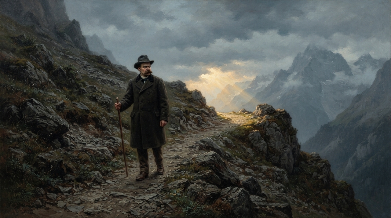 Para Nietzsche, viver não é apenas evitar sofrimento.