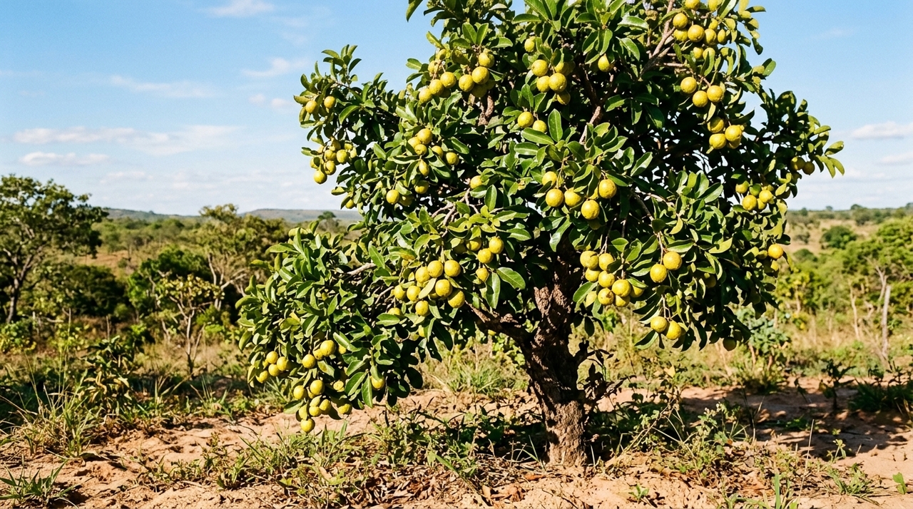 A mangabeira (Hancornia speciosa) é uma espécie nativa do Brasil e ocorre naturalmente em diferentes regiões do país