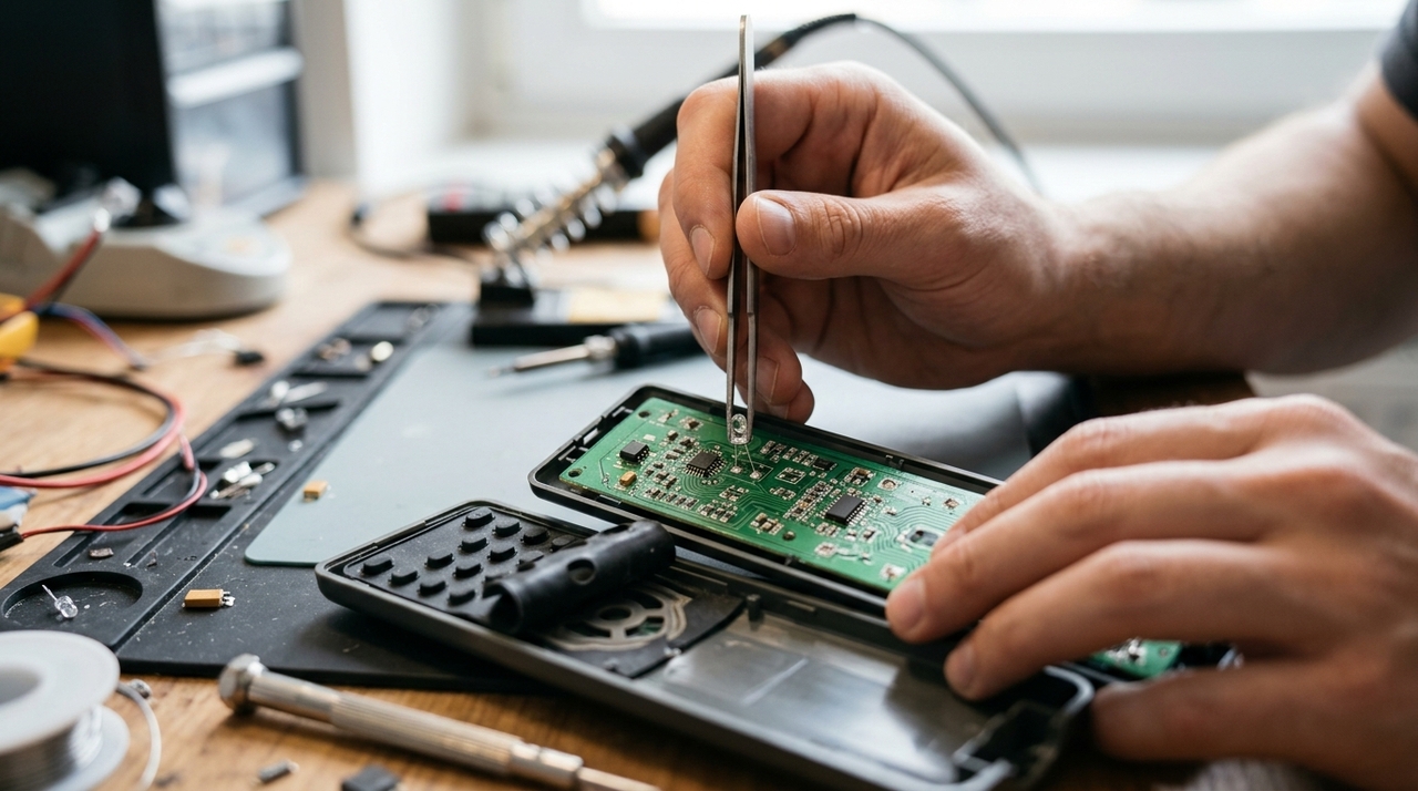 Quem já trabalha com eletrônica pode reaproveitar componentes de um controle remoto velho em experimentos com microcontroladores e automação.