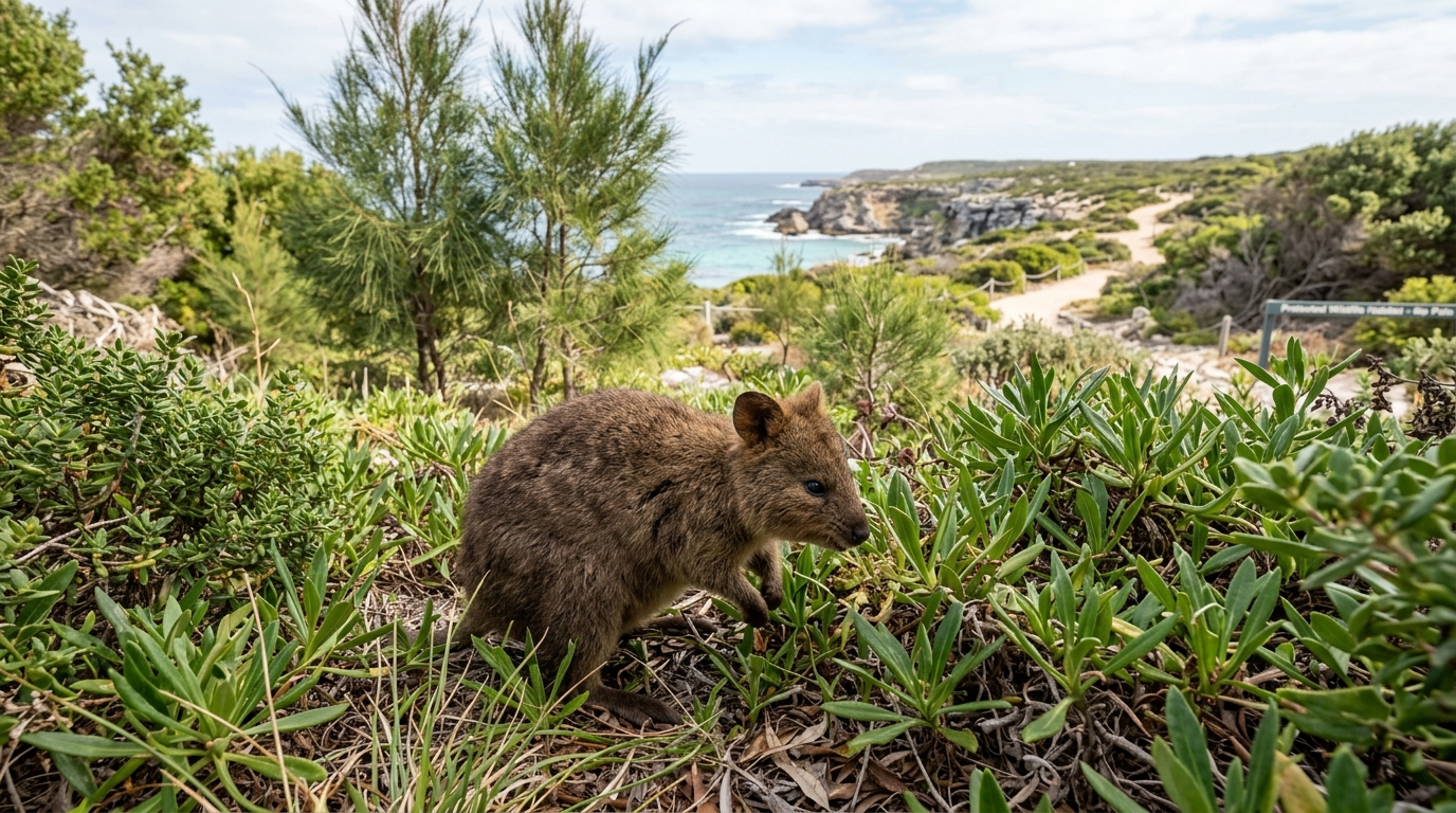 Flinders Island fica aproximadamente 35 quilômetros distante da Península de Eyre e possui cerca de 50 quilômetros de litoral.