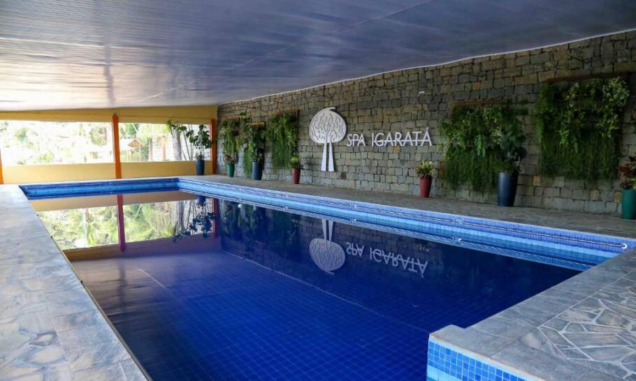 Piscina do Spa do Matiz Igaratá Resort