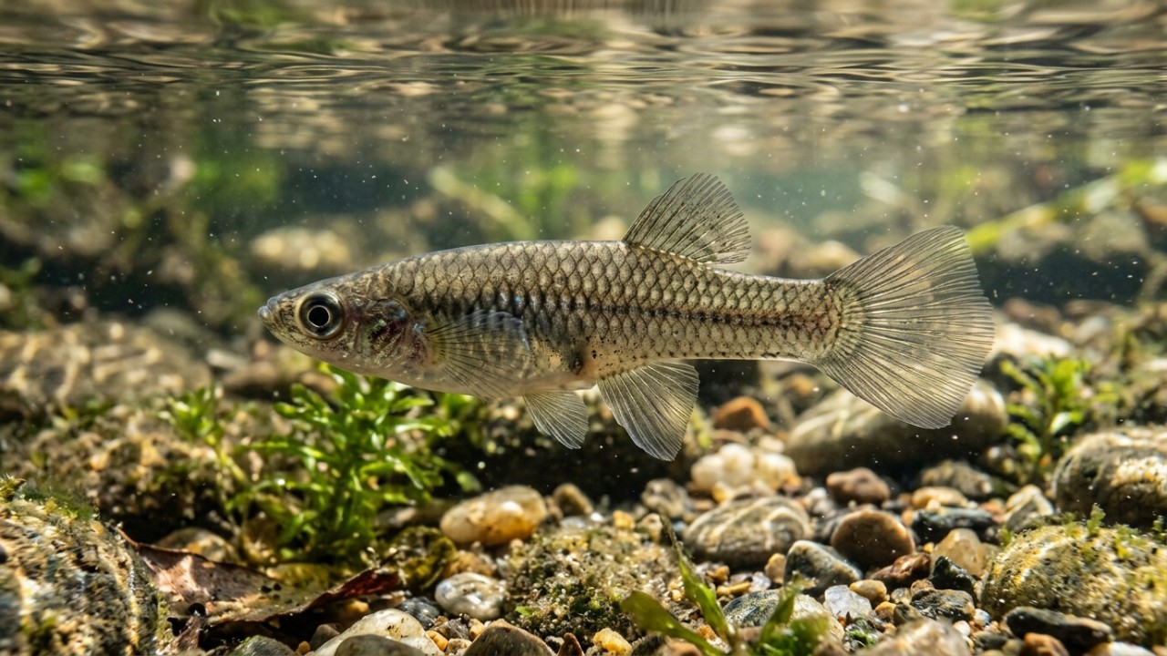 A introdução da gambúsia no Havaí causou graves impactos à fauna nativa.