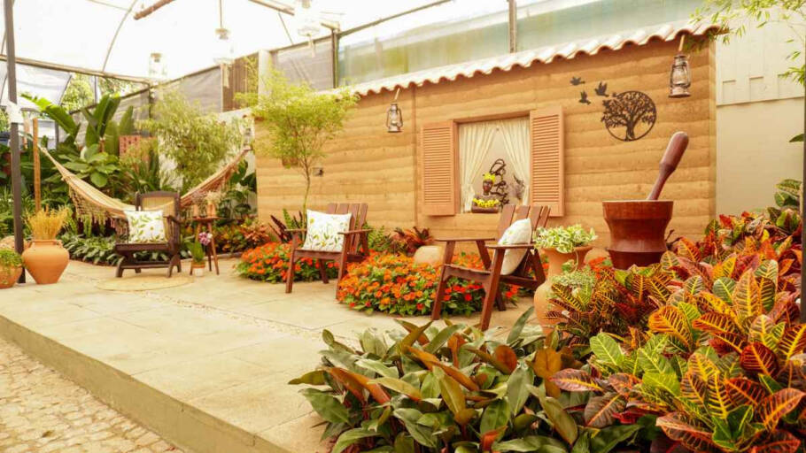 A Mostra de Paisagismo e Decoração reúne 18 ambientes que colocam a experiência no centro dos projetos