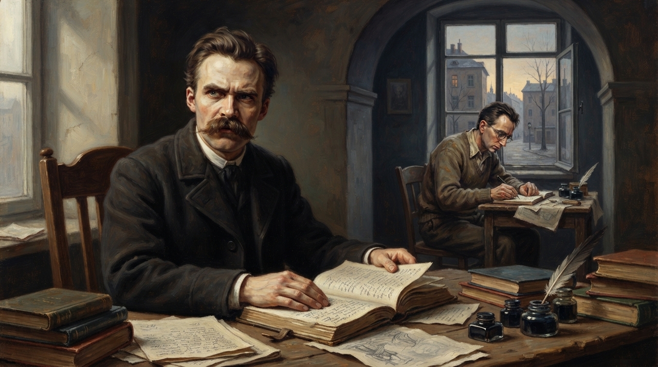 Para Nietzsche, viver não é apenas evitar sofrimento.