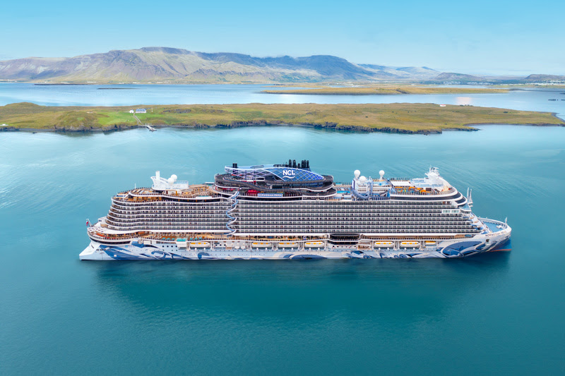 Norwegian Star terá roteiros com embarque em Reykjavik