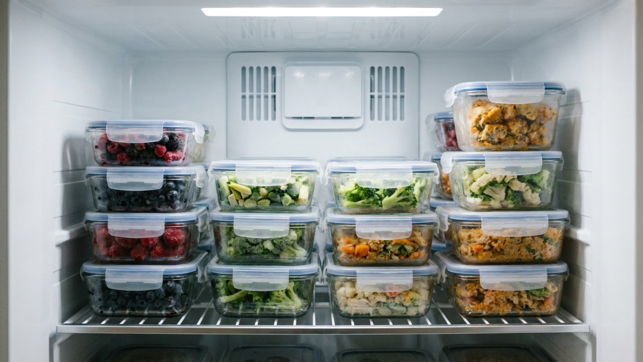 O acúmulo de gelo no freezer prejudica a eficiência energética e a conservação dos alimentos.