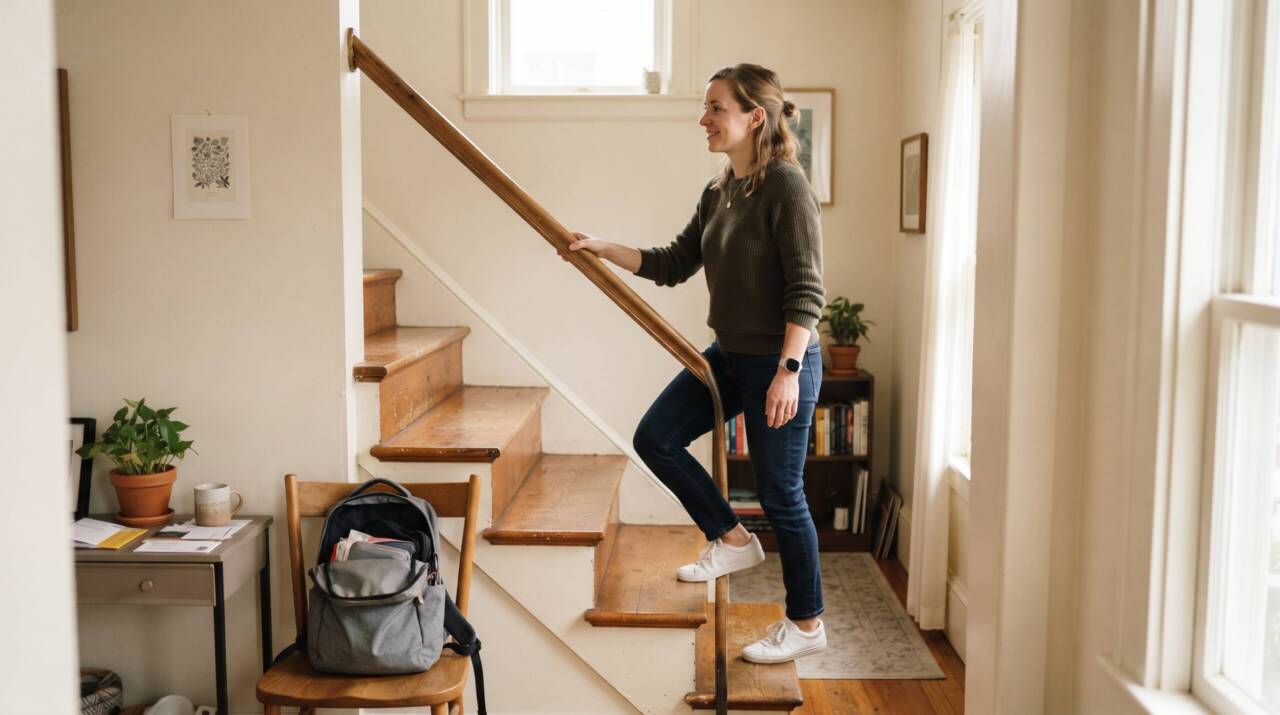 Não consegue treinar por 30 minutos? Entenda como caminhadas curtas, escadas e pausas ativas podem ajudar a acumular mais movimento durante o dia.