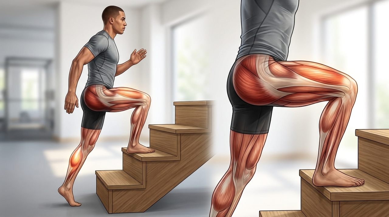 O movimento obriga o corpo a vencer a gravidade repetidamente