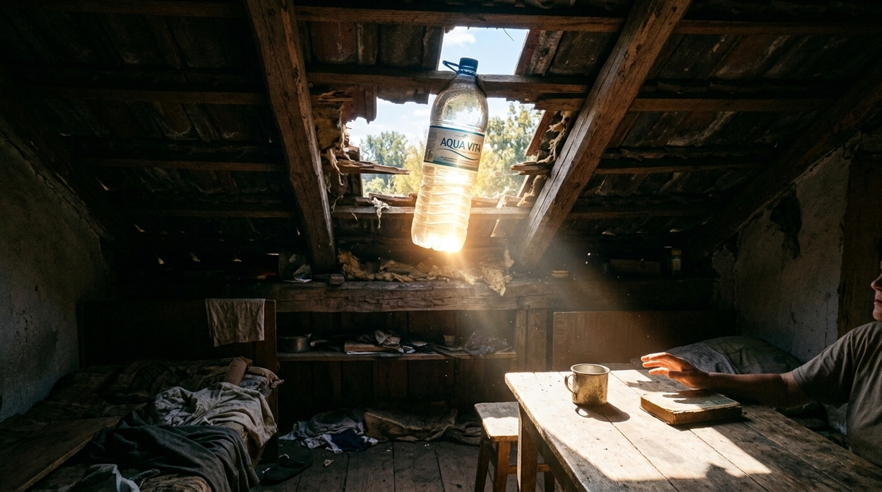 O modelo tradicional utiliza materiais bastante simples