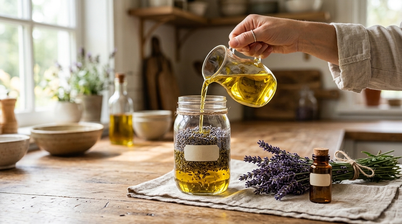 Existem duas formas bastante diferentes de encontrar a lavanda em óleo.