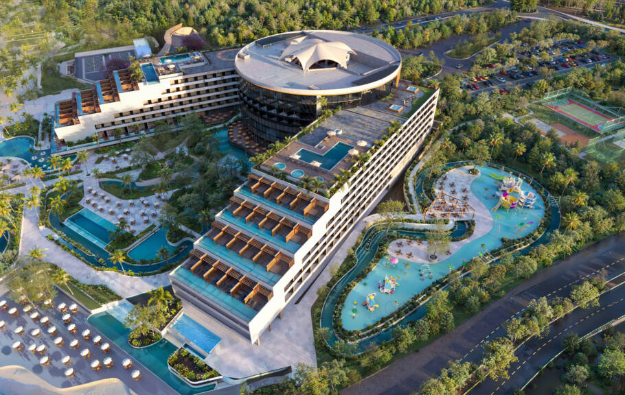 Ocean Palace Jampa Eco Beach Resort é um dos futuros empreendimentos do Polo Turístico Cabo Branco, em João Pessoa
