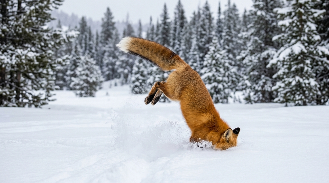 A protagonista dessa habilidade é a raposa-vermelha, Vulpes vulpes.