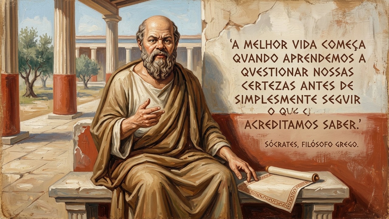 O questionamento socrático promove autonomia e clareza mental no cotidiano.