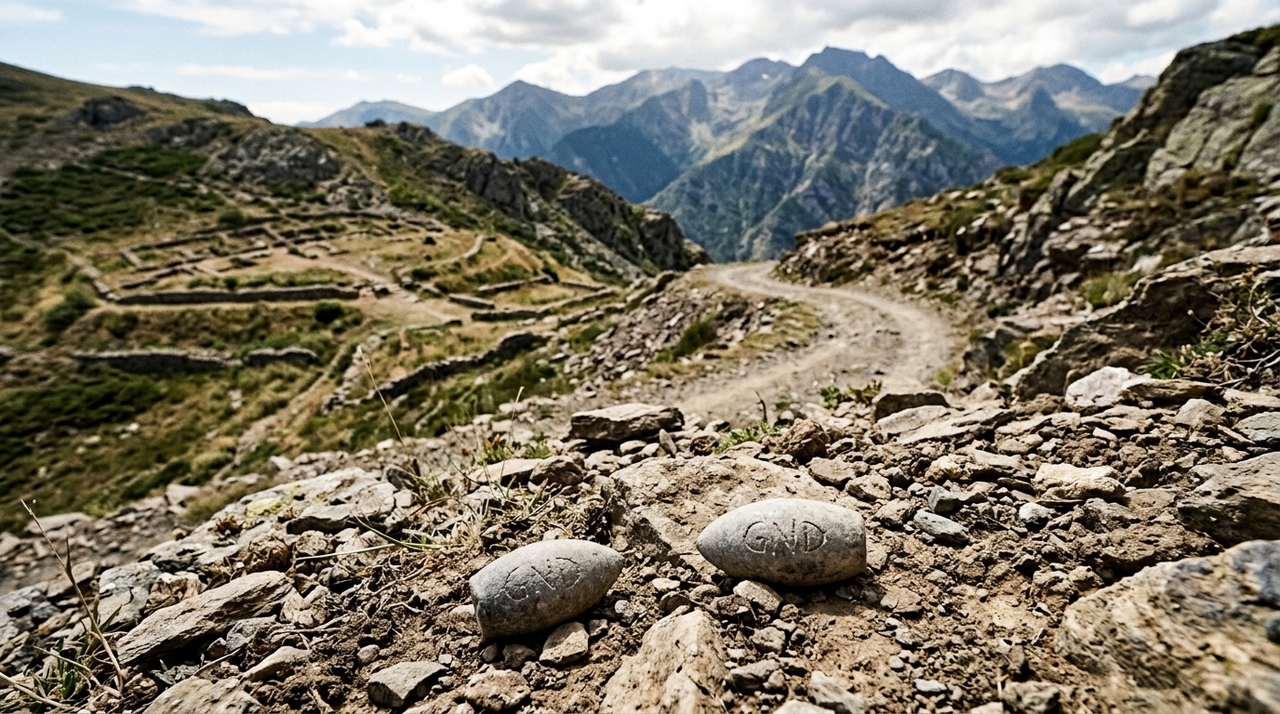 Os vestígios foram identificados em Collet de Jovell, uma passagem montanhosa situada na região de Cerdanya, nos Pirenéus orientais da Catalunha.