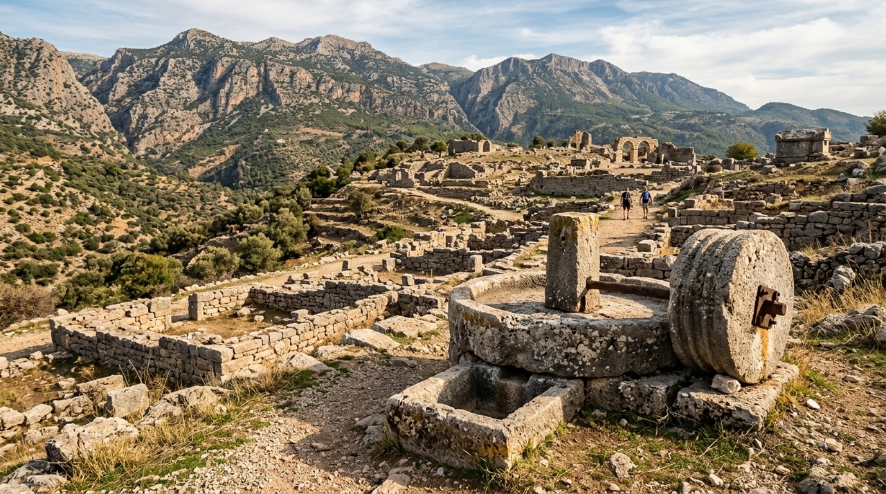 Para Mehmet Alkan, diretor do Museu de Adıyaman, a existência de várias estruturas destinadas ao processamento das uvas indica algo maior do que uma produção doméstica