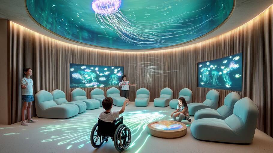 Resort foi desenvolvido a partir da experiência da rede Sentidos, especializada no atendimento a pessoas com TEA