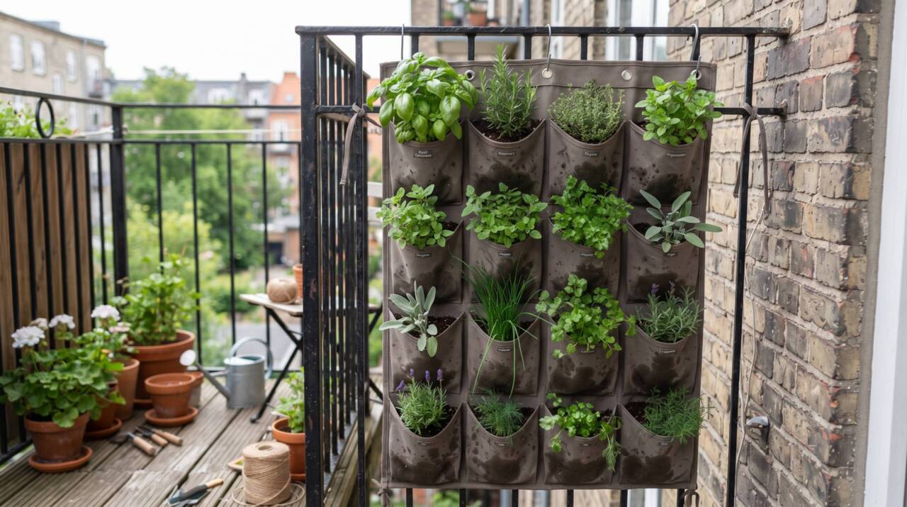 Uma sapateira sem uso pode ganhar nova função na varanda. Veja como adaptar os bolsos para plantas e aproveitar melhor espaços pequenos.