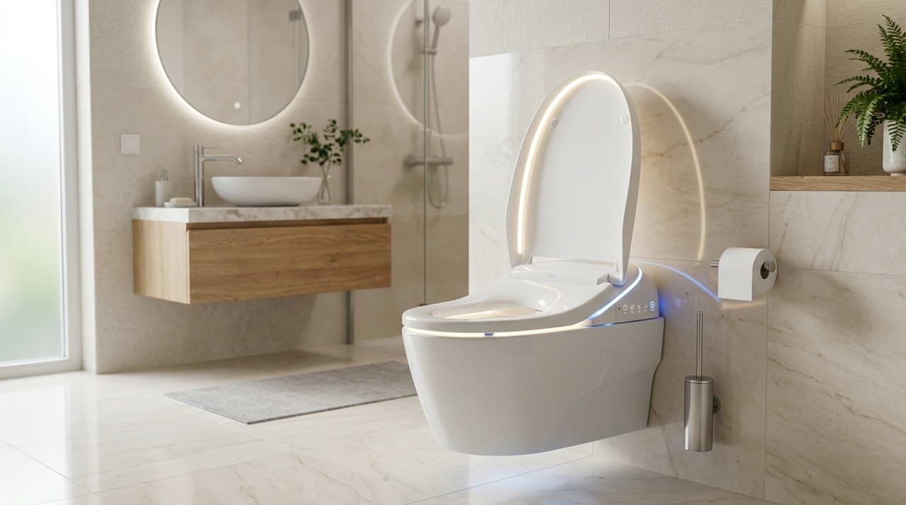 Os modelos disponíveis no mercado variam bastante em preço e tecnologia, indo de assentos simples a peças completas conectadas à casa inteligente.