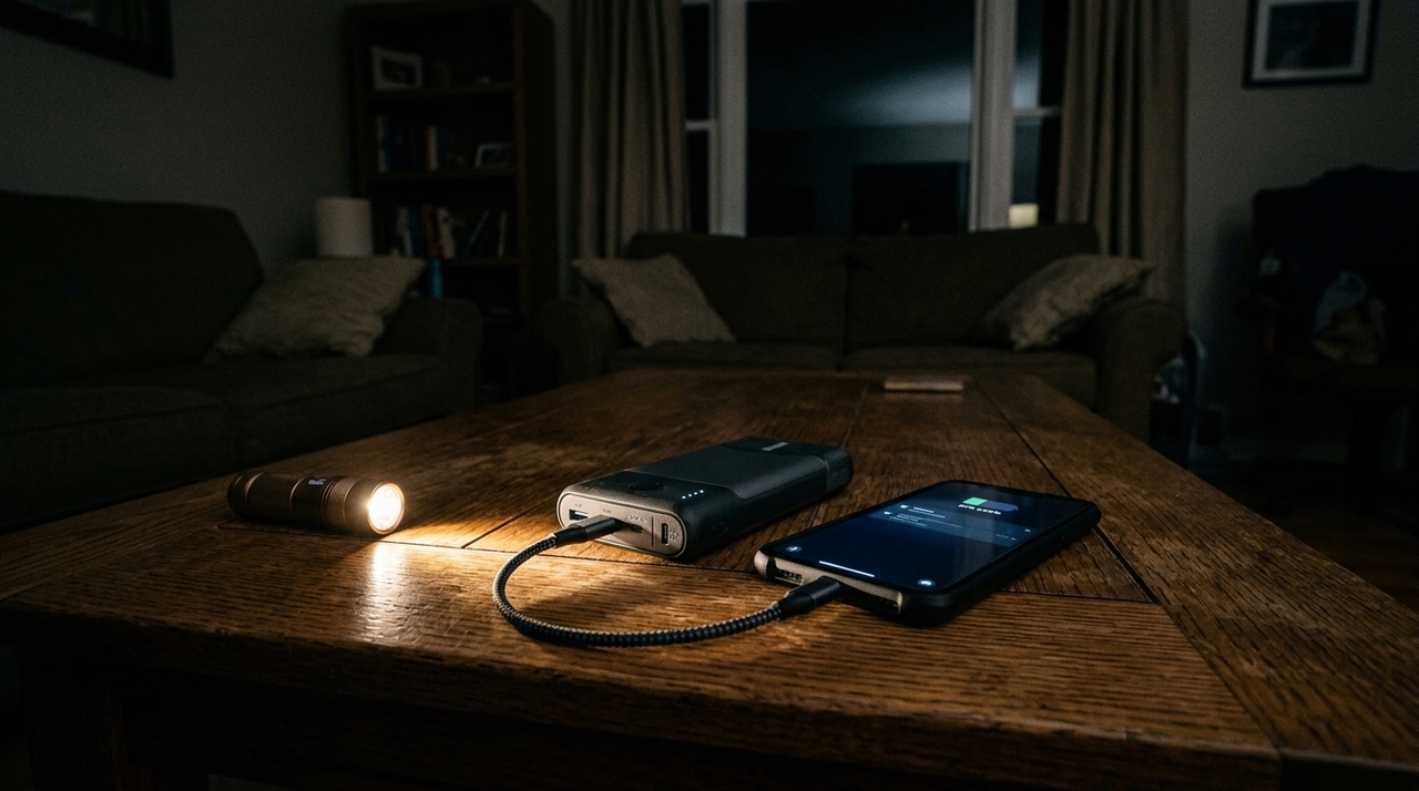 Se o notebook ainda tiver bateria, sua porta USB pode transferir parte dessa energia para o smartphone.