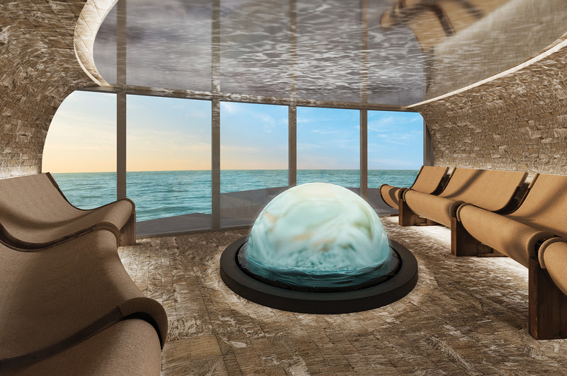 Spa Meditation Room do navio Norwegian Aura