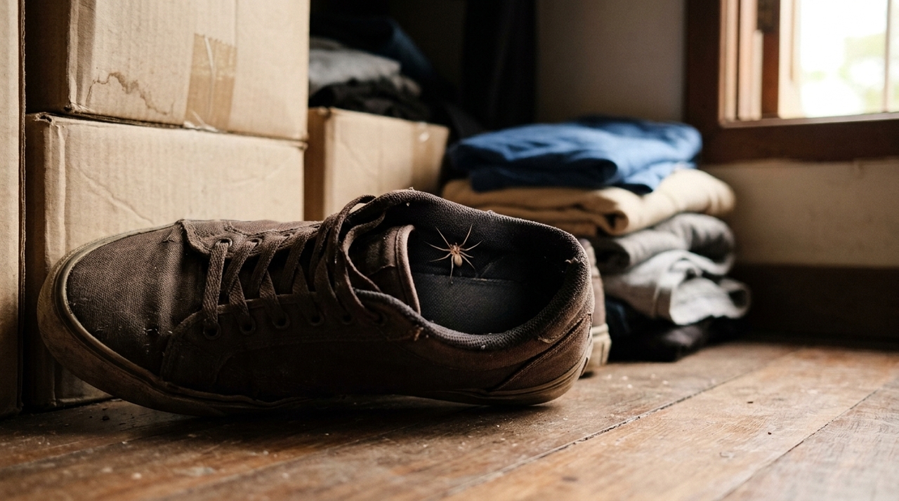 Pequena e pouco espalhafatosa, a aranha-marrom procura ambientes onde consiga permanecer protegida e sem perturbações.