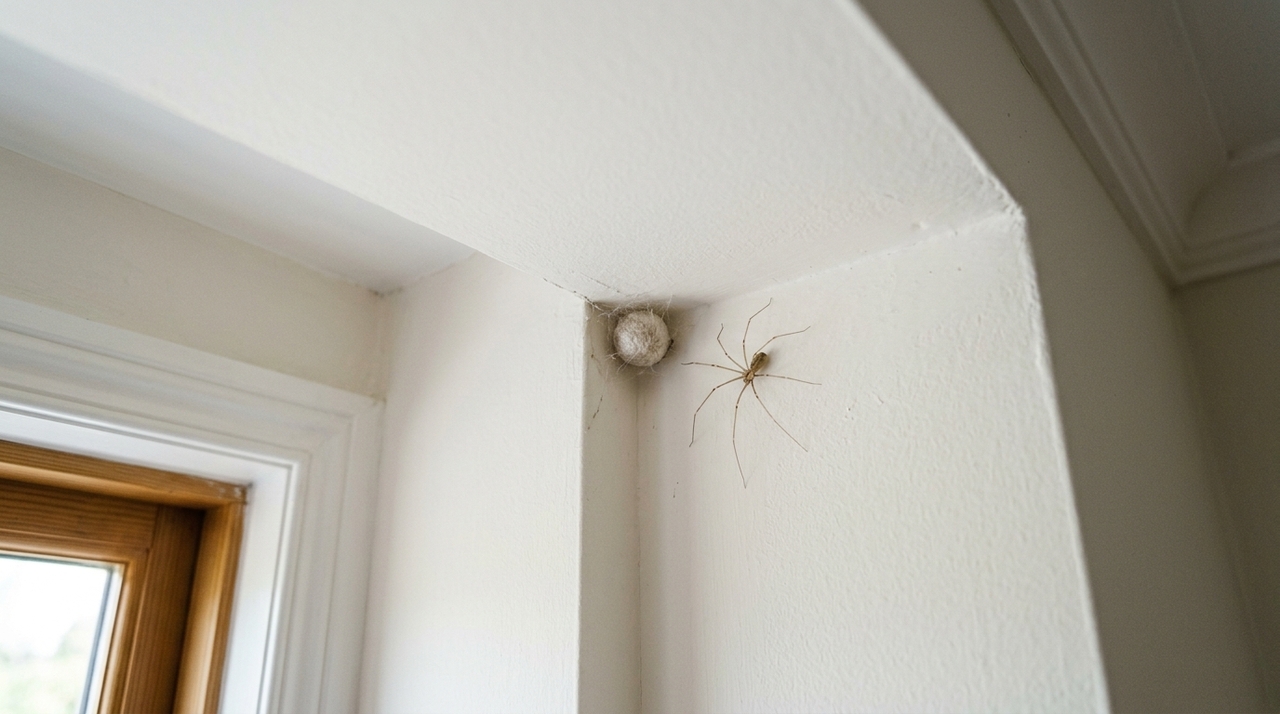 O saco de ovos de aranha é um “envelope” de seda onde a fêmea deposita e protege sua próxima geração.