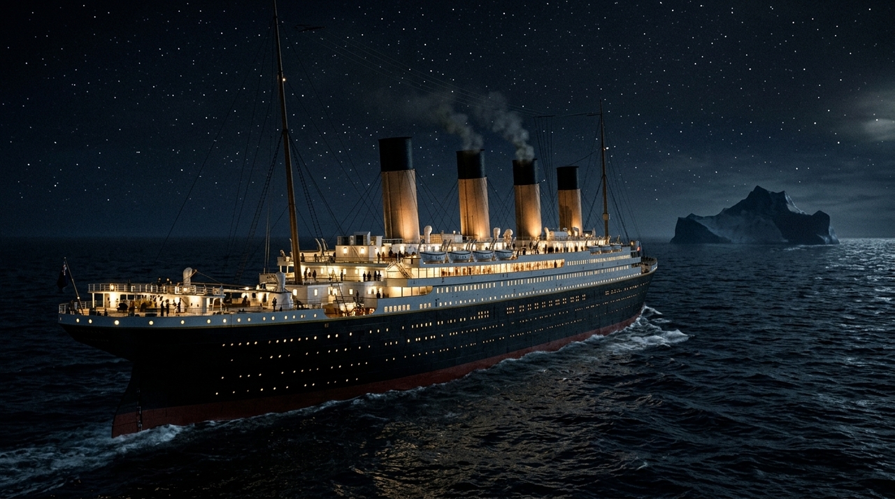 O Titanic transportava botes salva-vidas, mas sua capacidade não era suficiente para todas as pessoas a bordo.