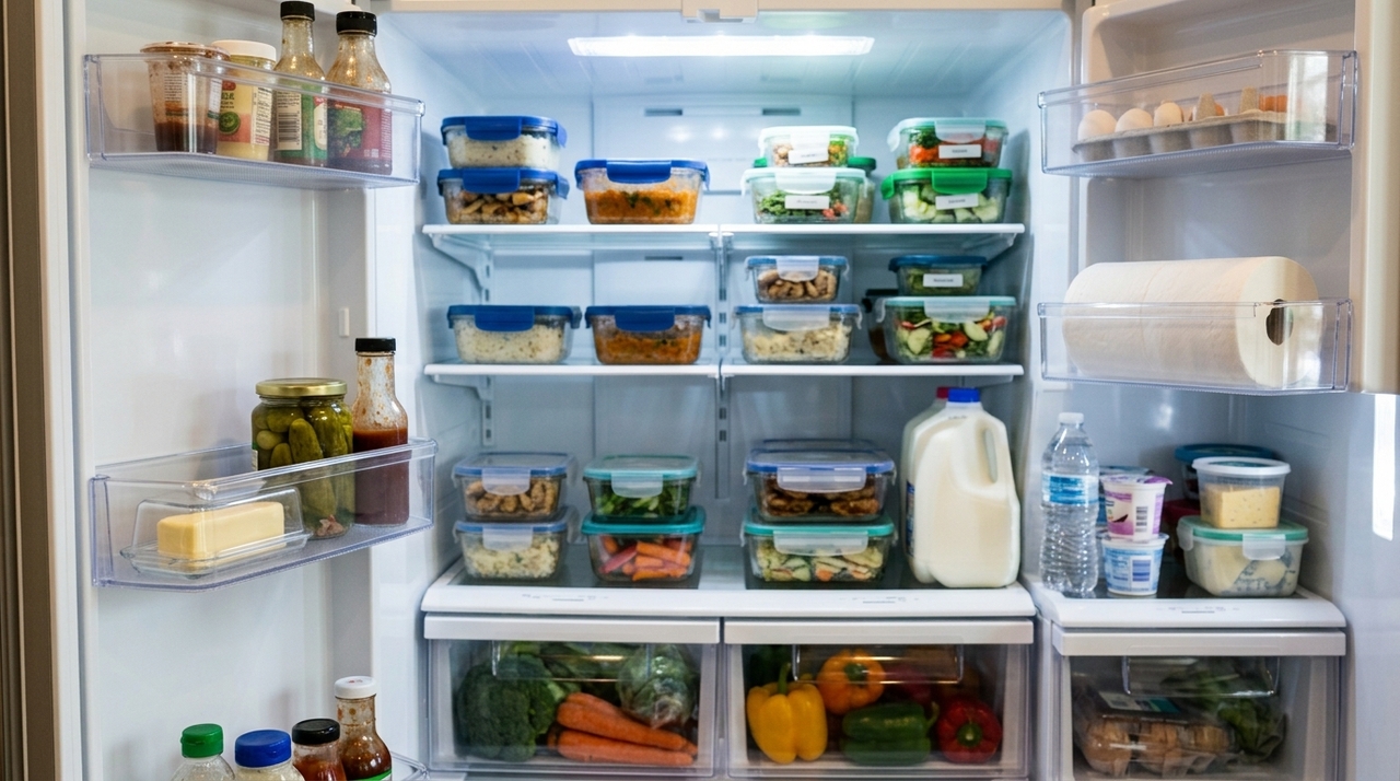 O interior da geladeira sofre variações de umidade à medida que a porta é aberta, alimentos são armazenados e líquidos evaporam ou condensam.