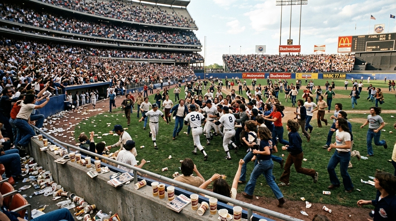 O Cleveland Indians, atual Cleveland Guardians, buscava maneiras de levar mais pessoas ao Municipal Stadium.