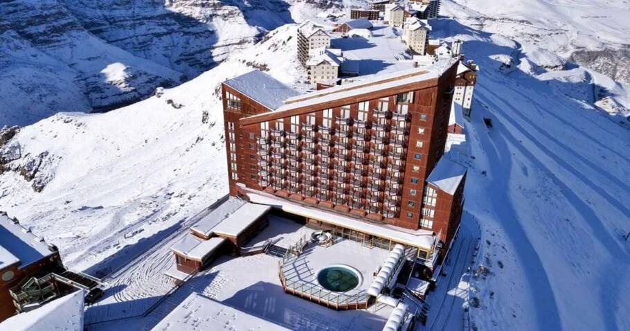 A localização geográfica é uma das principais vantagens do complexo Valle Nevado
